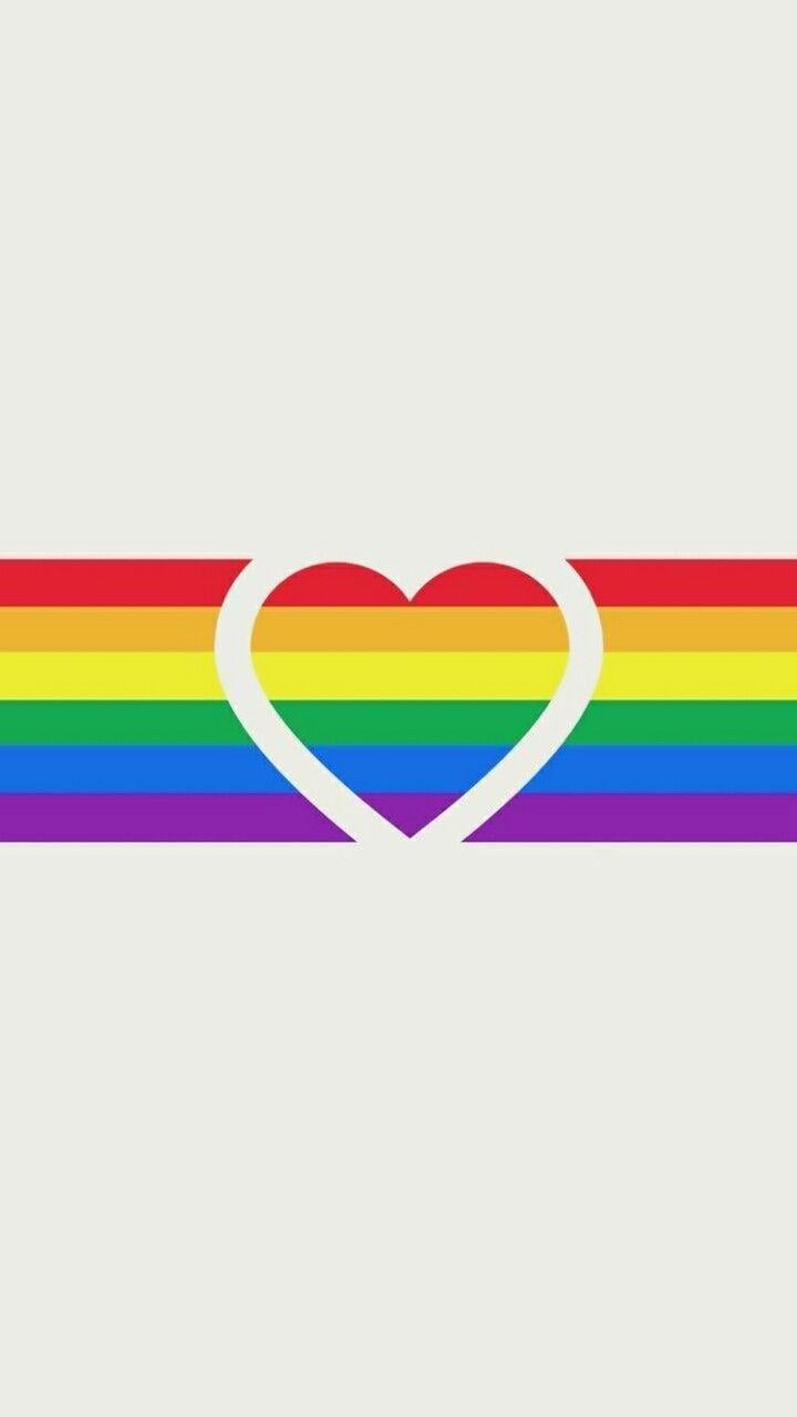 gay pride flag desktop background