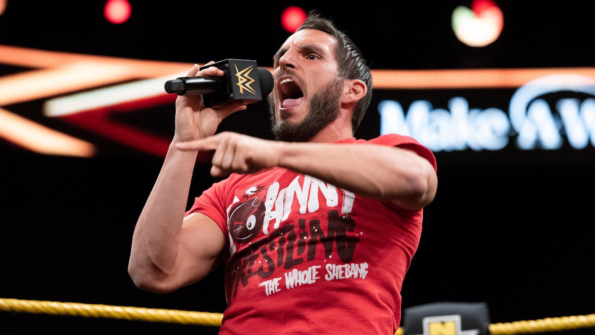Johnny Gargano to speak out. Big Gold Belt. Pro Wrestling Website