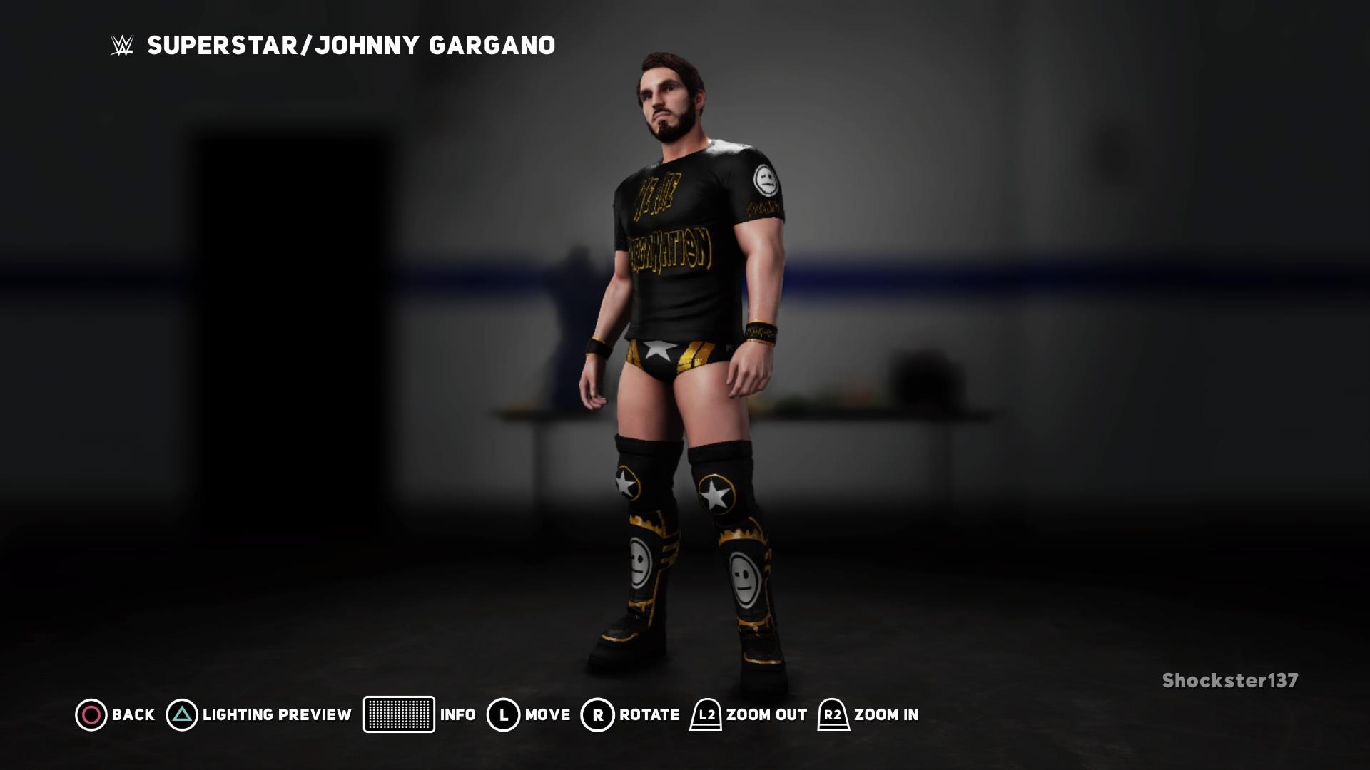 Here is my 5C entry for this week. Garganation NXT Championship