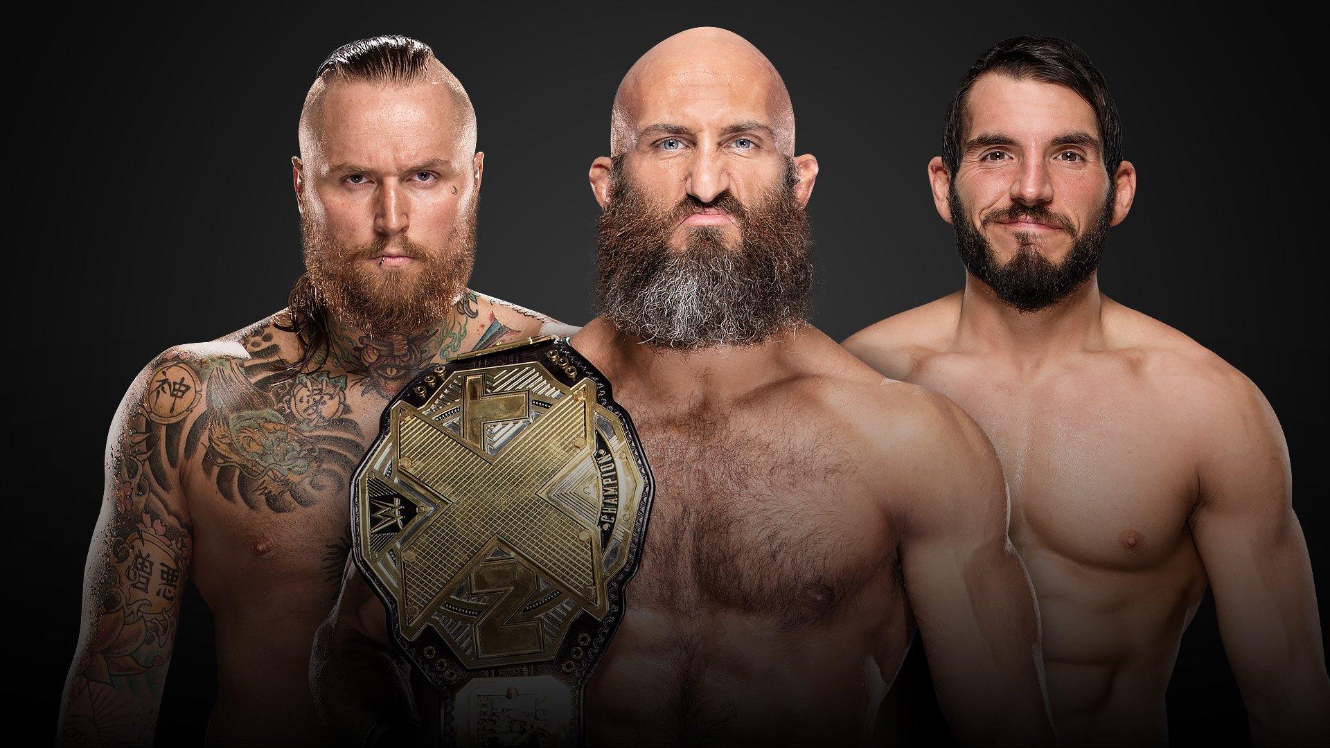 NXT Champion Tommaso Ciampa vs. Aleister Black vs. Johnny Gargano