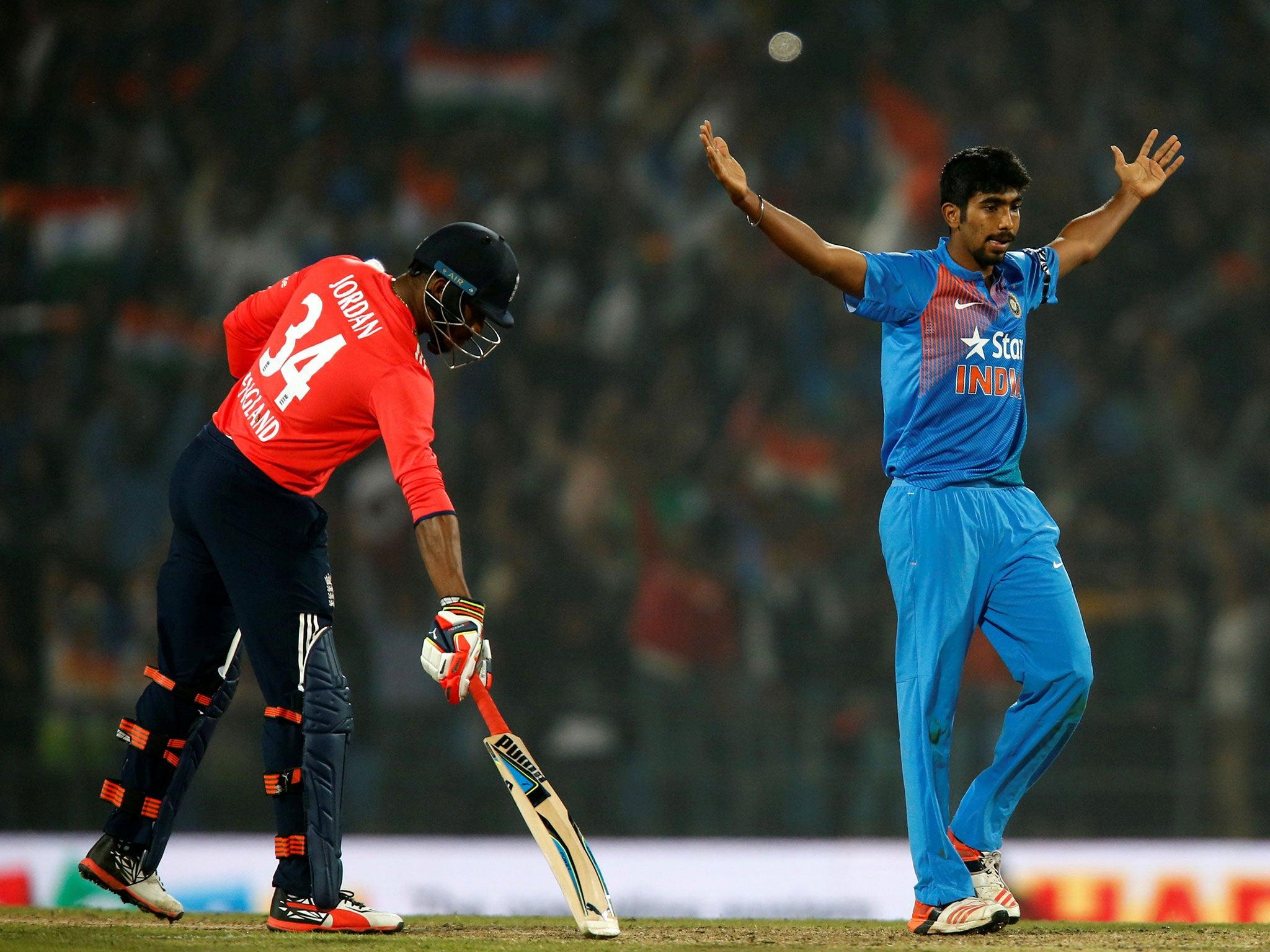Jasprit Bumrah denies England at the death as India level Twenty20