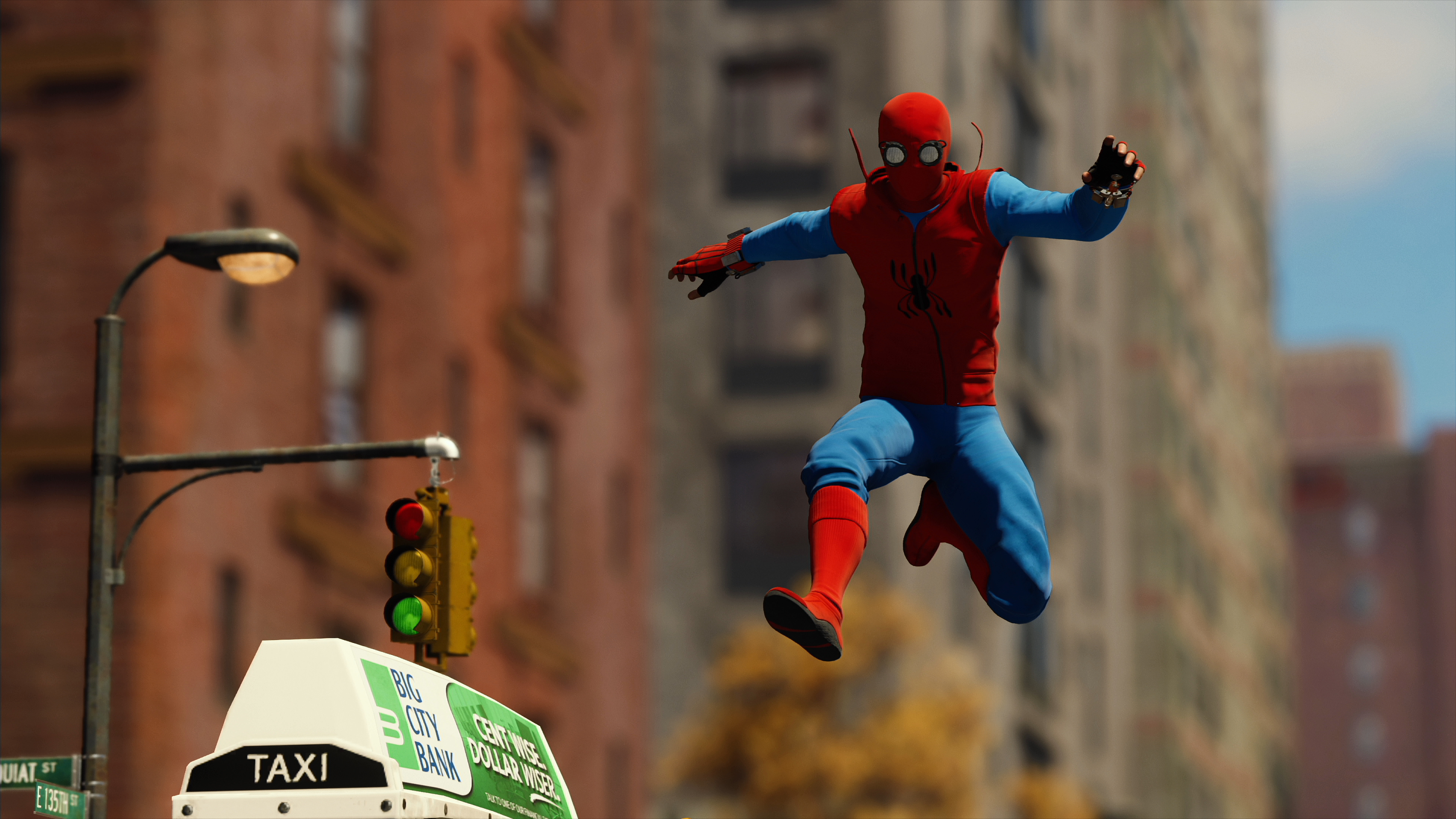 Spider Man (PS4) Homemade Suit 4k Ultra HD Wallpaper