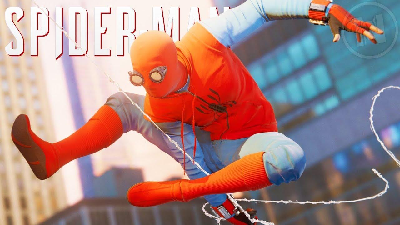 Spider Man PS4 “Homemade Suit” Backpack Reward Gameplay