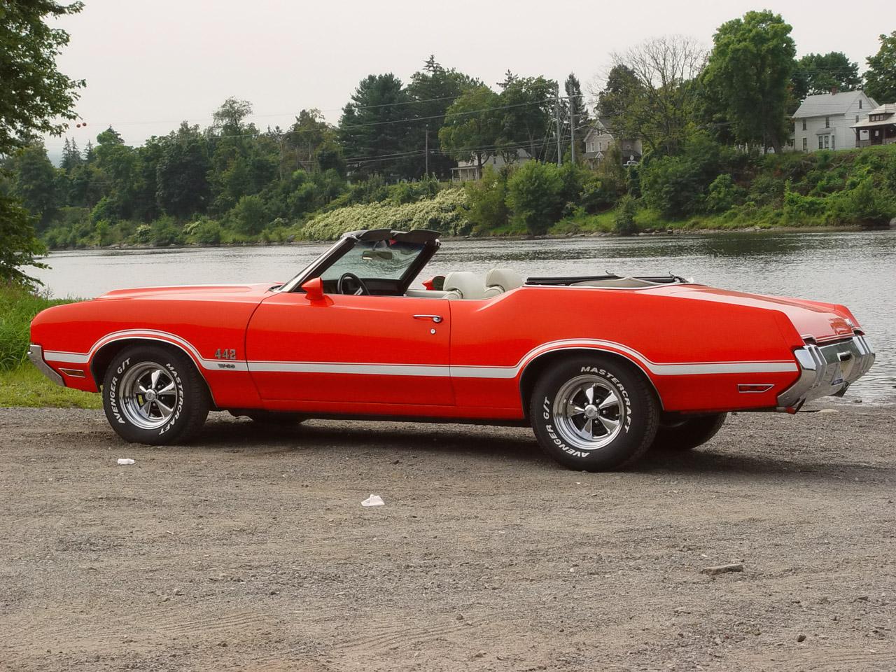 Oldsmobile 442 W 30 Convertible Wallpaper By Cars Wallpaper.net