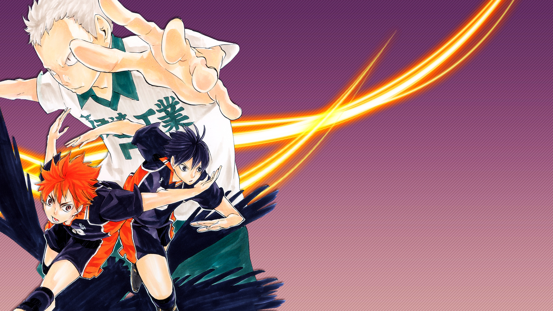 Haikyuu Hinata and Kageyama HD Wallpaper