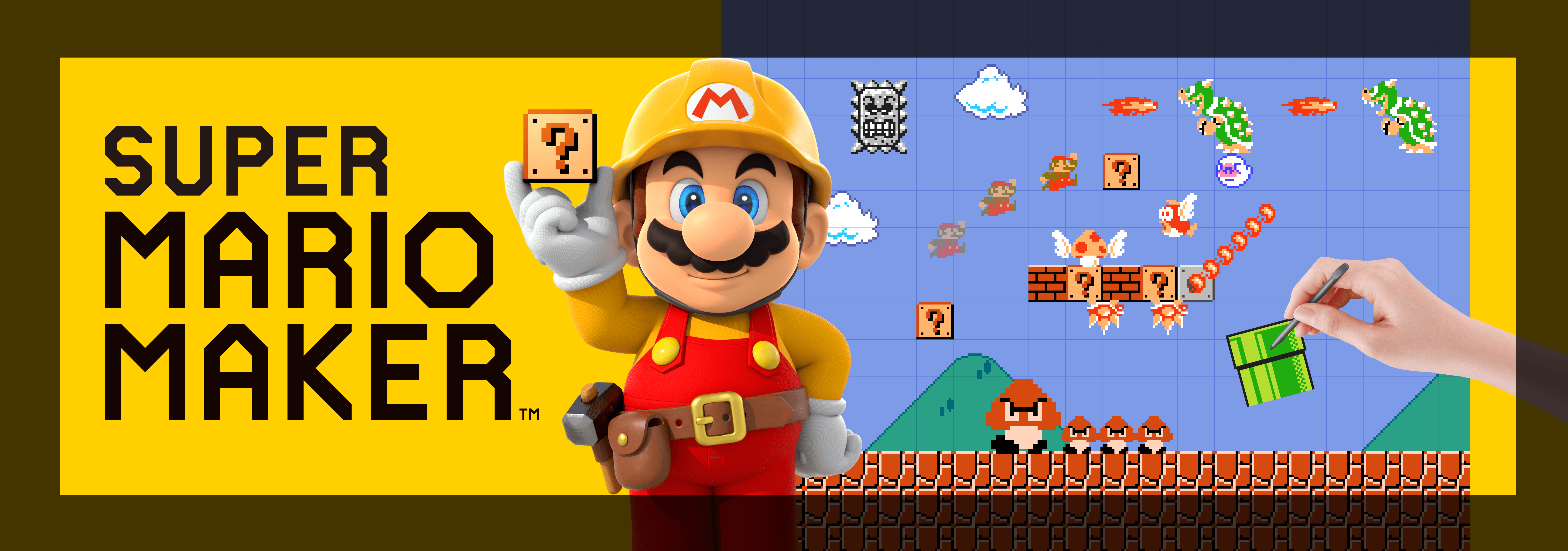 Video Game Super Mario Maker wallpaper Desktop, Phone, Tablet