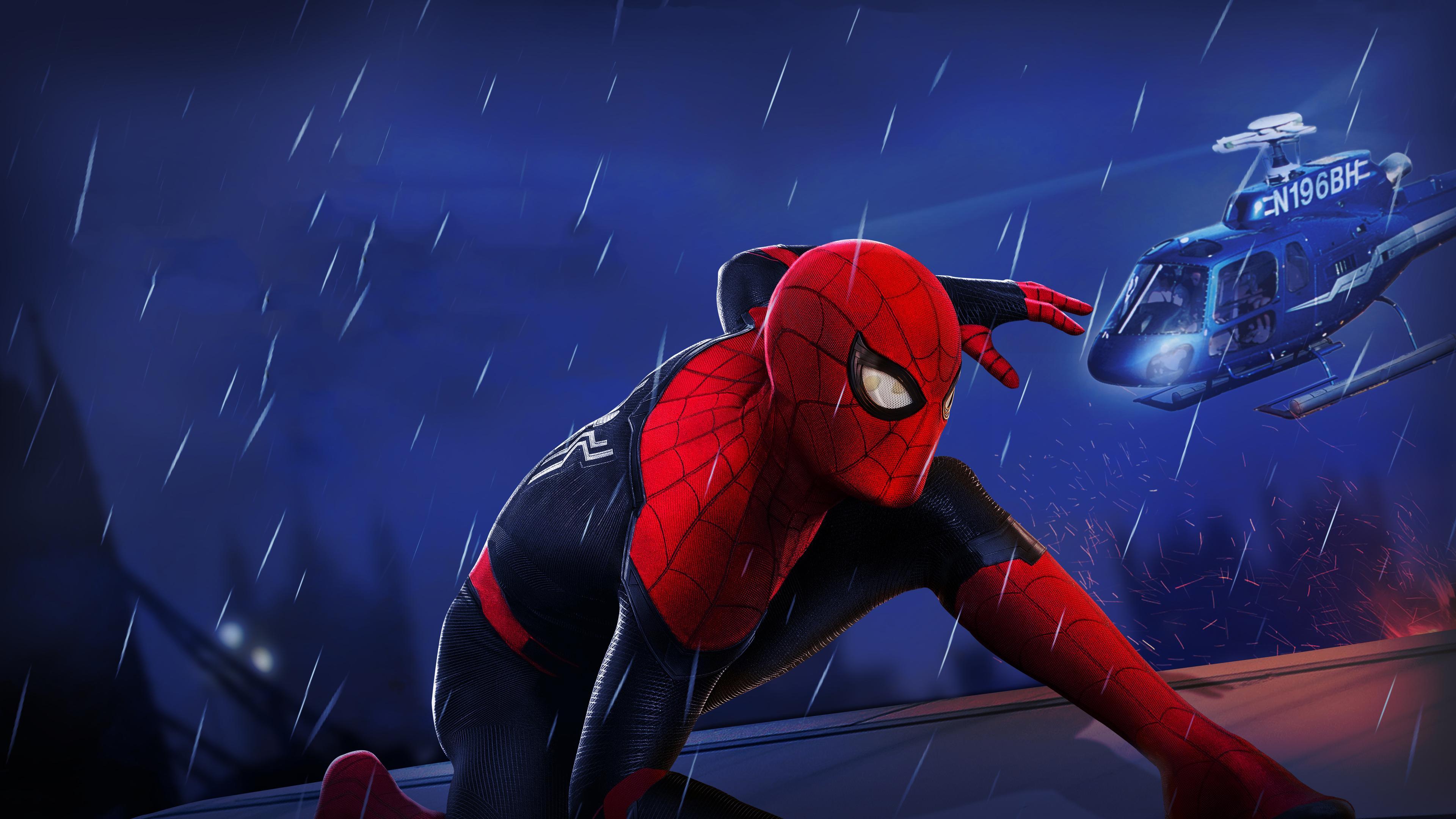 Wallpapers 4k Spiderman Far From Home Movie 4k 2019 movies wallpapers