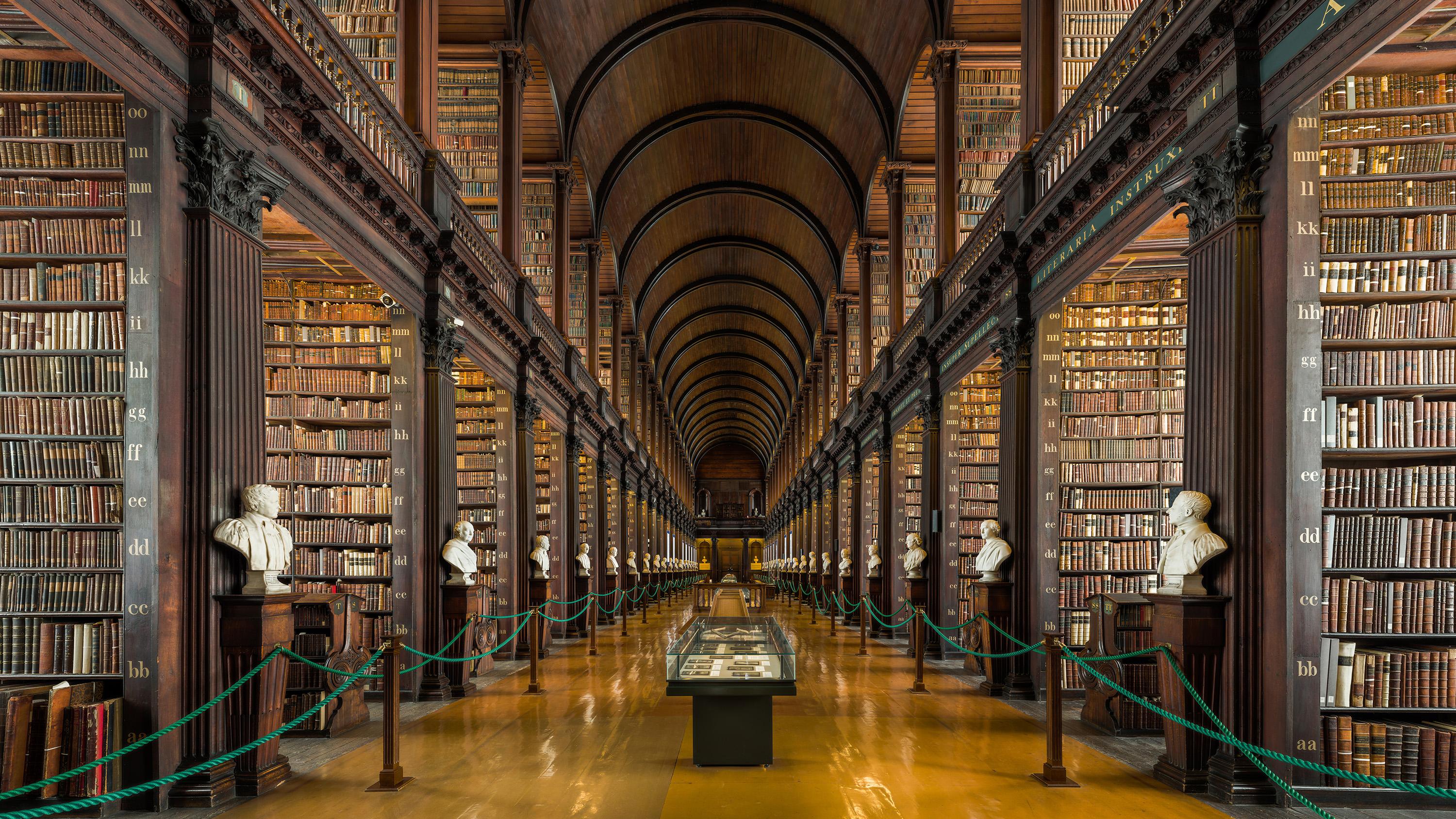 Dublin, Ireland, Trinity College Library