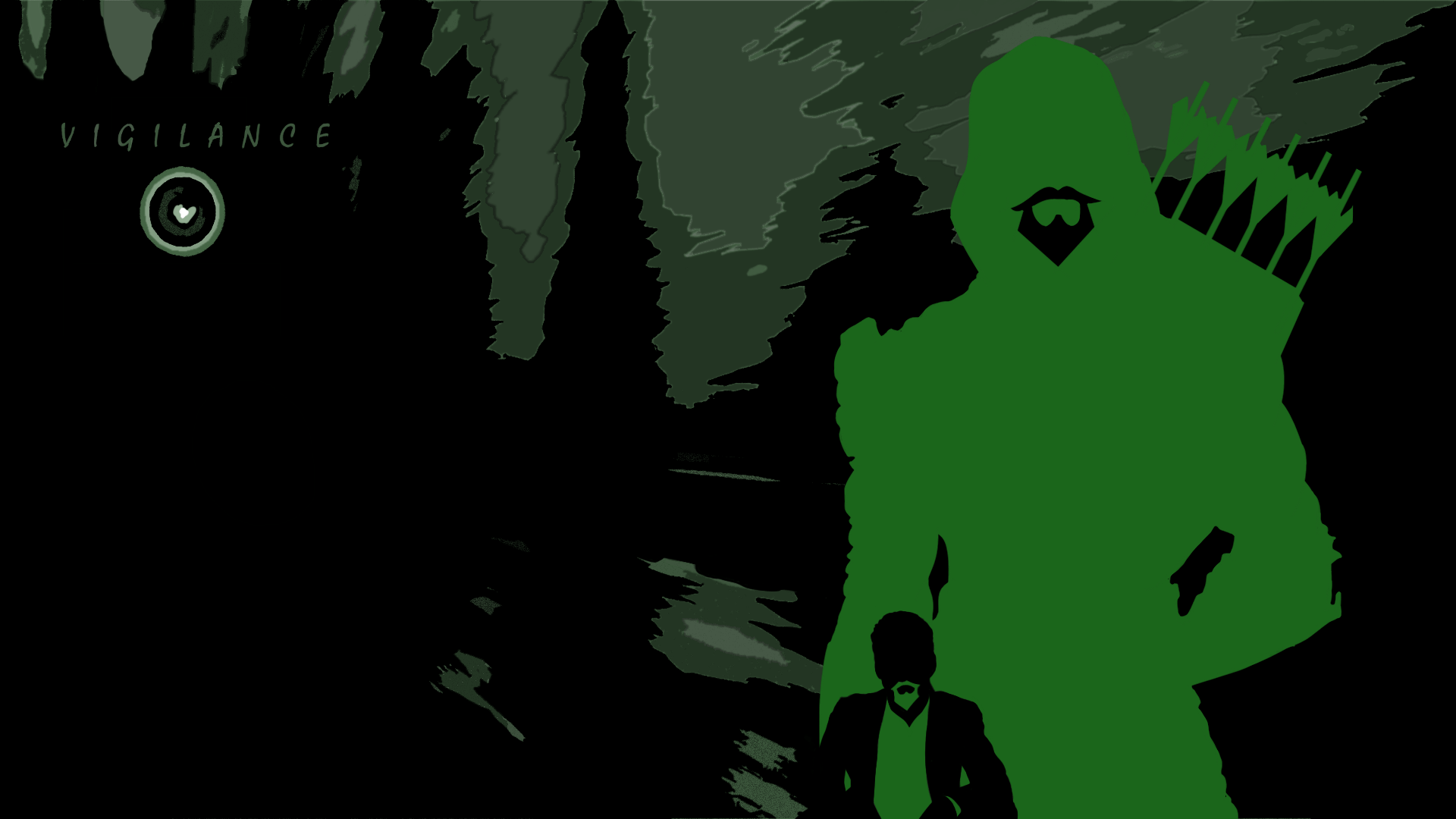 Green Arrow Logo Wallpaper