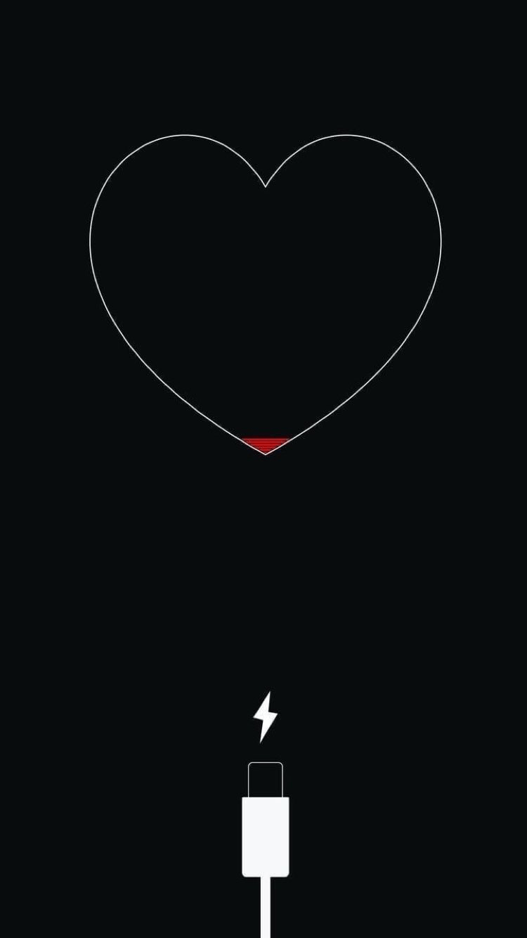 live#sadness#charge#wallpaper#black#heart. Best iphone wallpaper