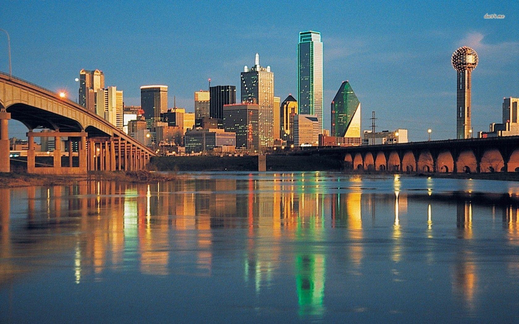 Dallas skyline HD wallpaper. Houston skyline, Dallas city, Dallas skyline