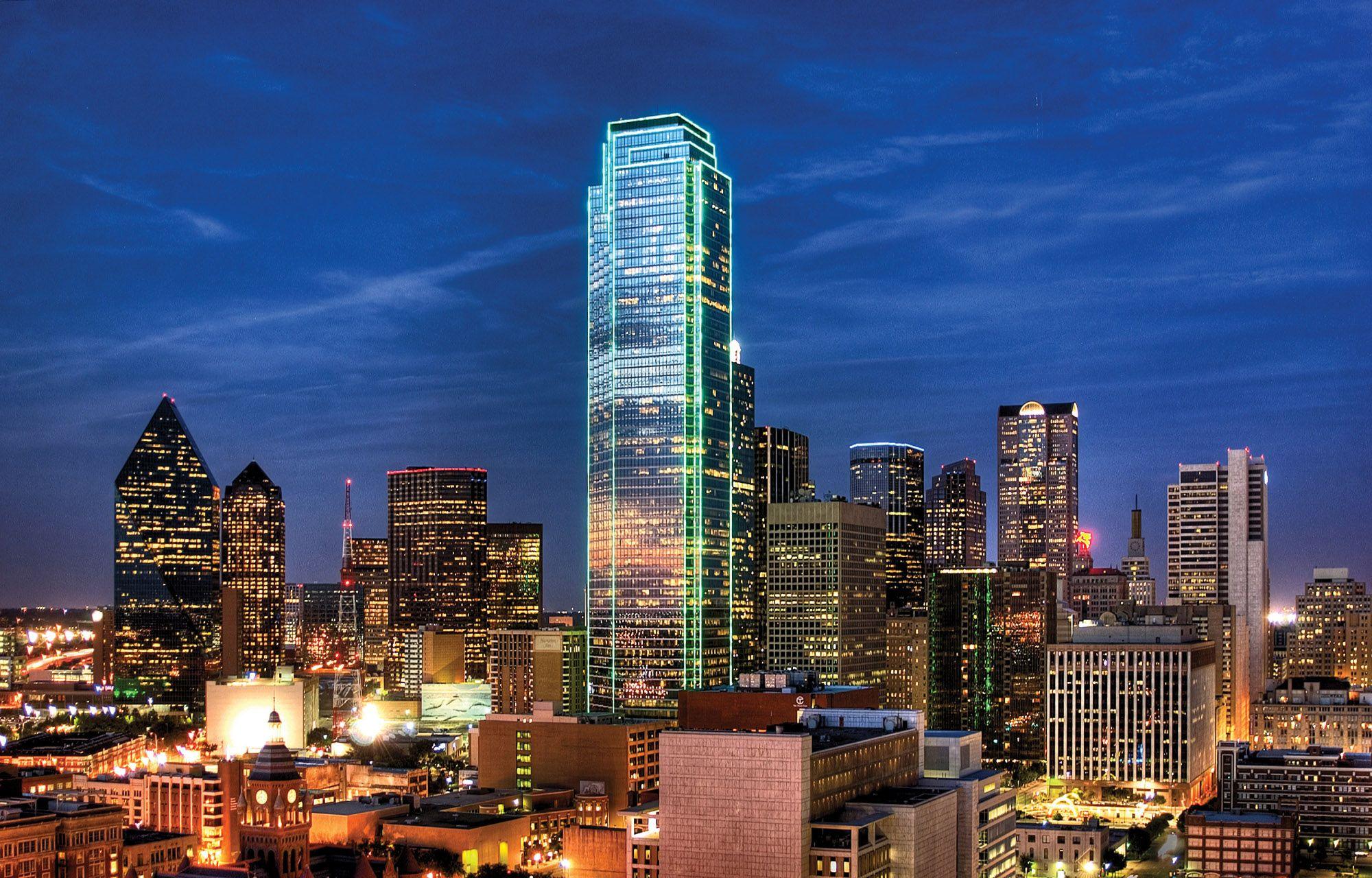 Dallas City. Dallas City Wallpaper. Dallas city, Dallas skyline