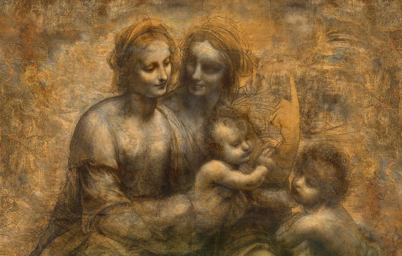 Wallpaper London, Leonardo Da Vinci, 1499 1500 National Gallery