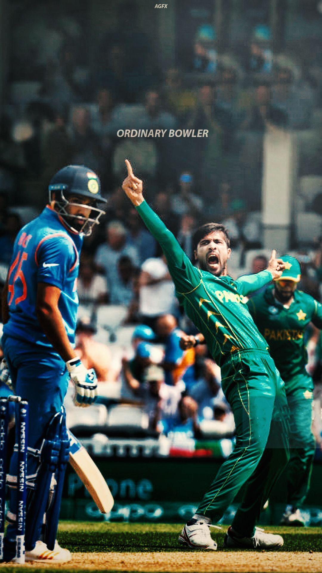 Cricket. Mohammad Amir. PSL #PSL #Wallpaper #edit