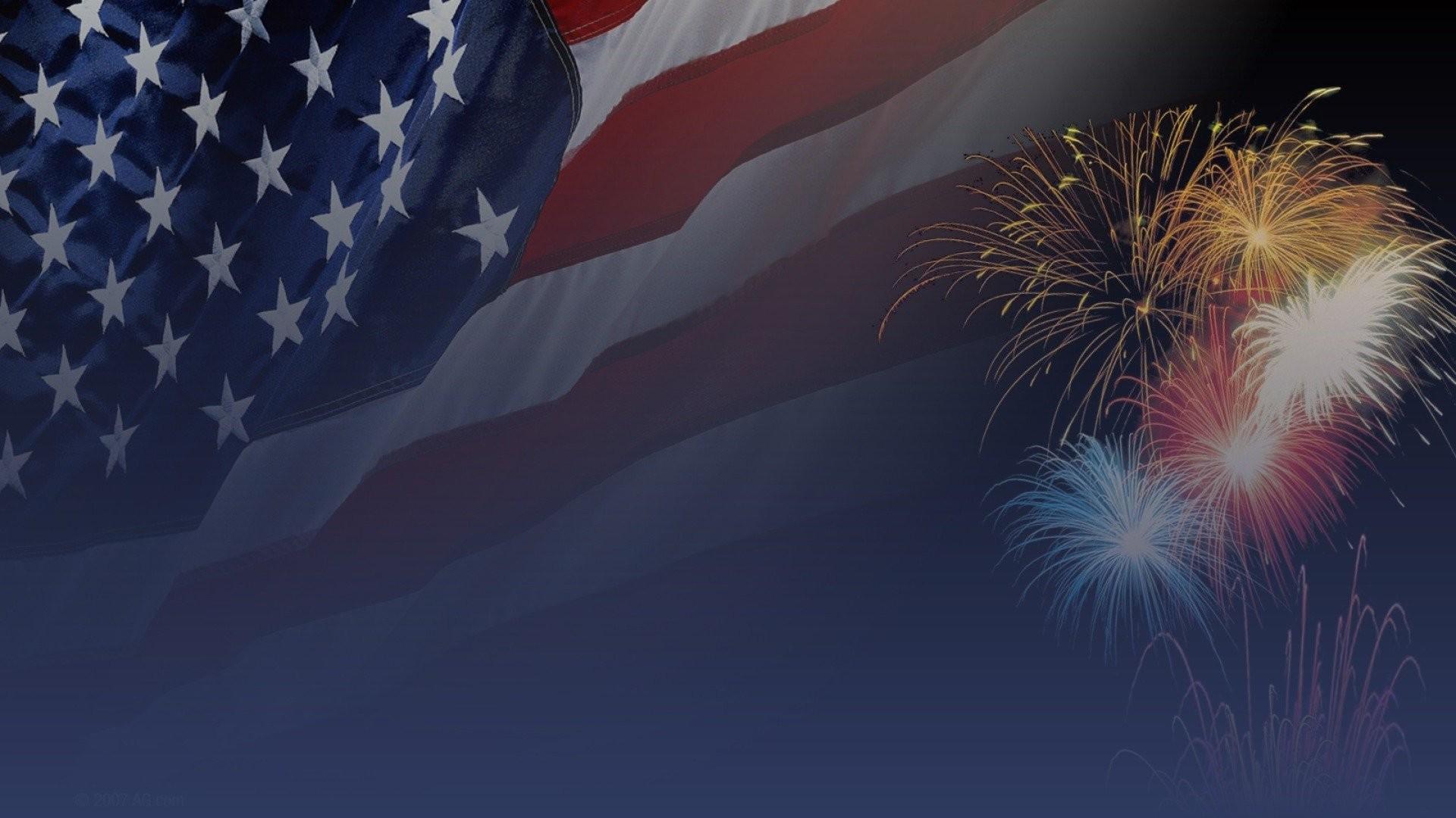 4th of July Fireworks Wallpaper