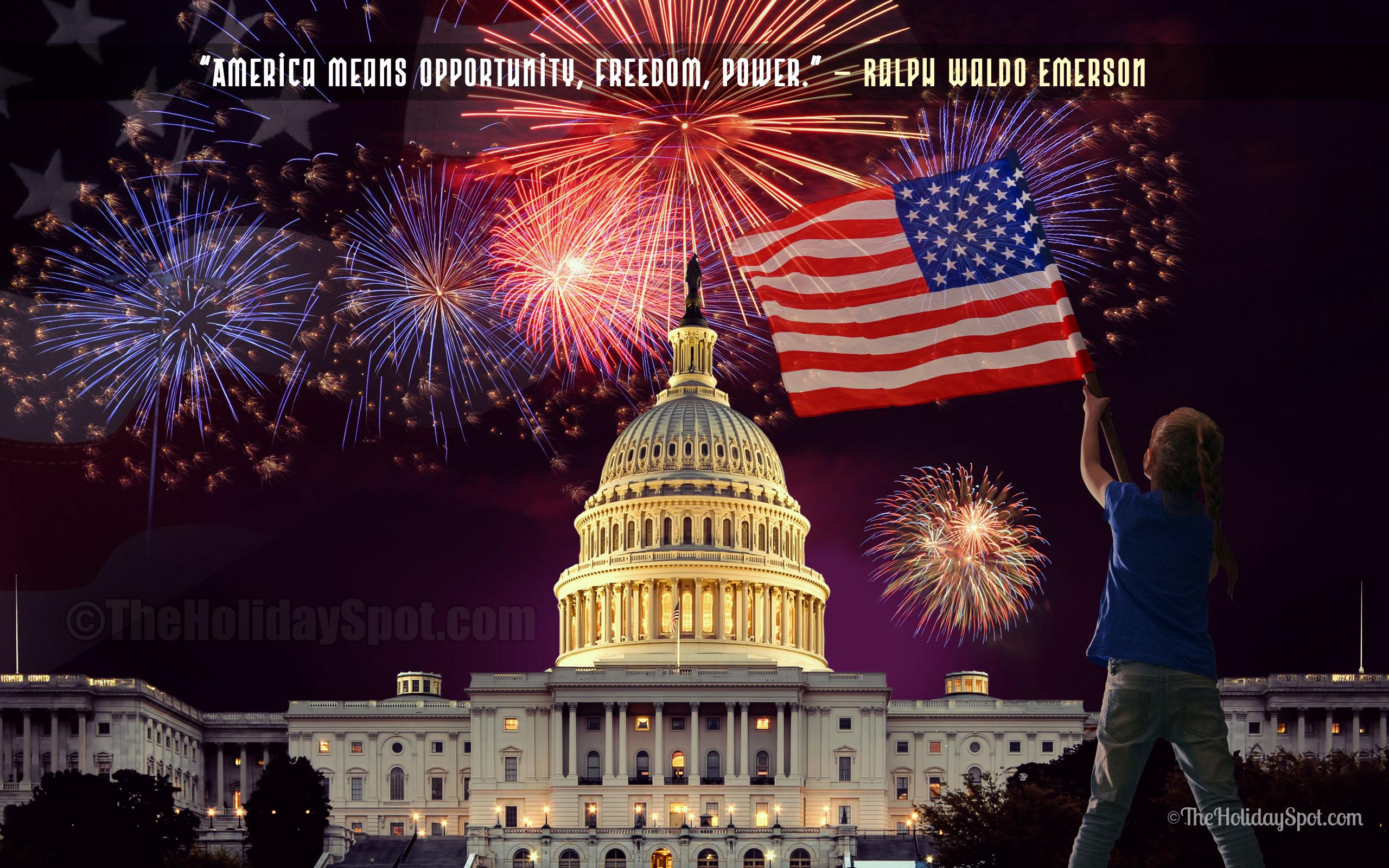 Independence Day (4th July) HD Wallpaper