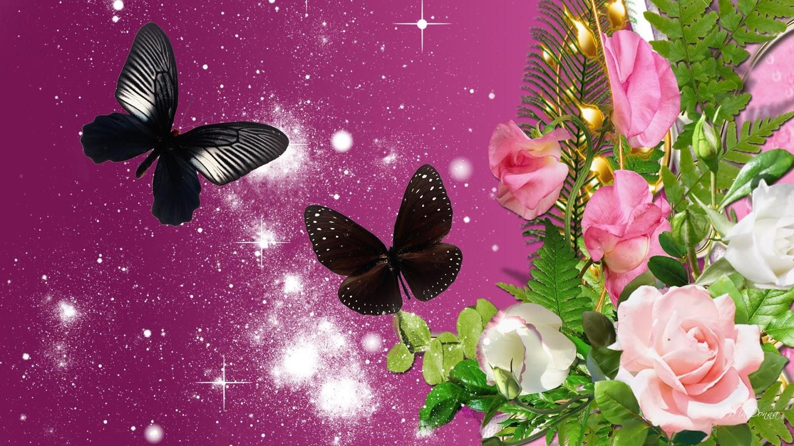 Butterfly Bouquet Wallpapers - Wallpaper Cave