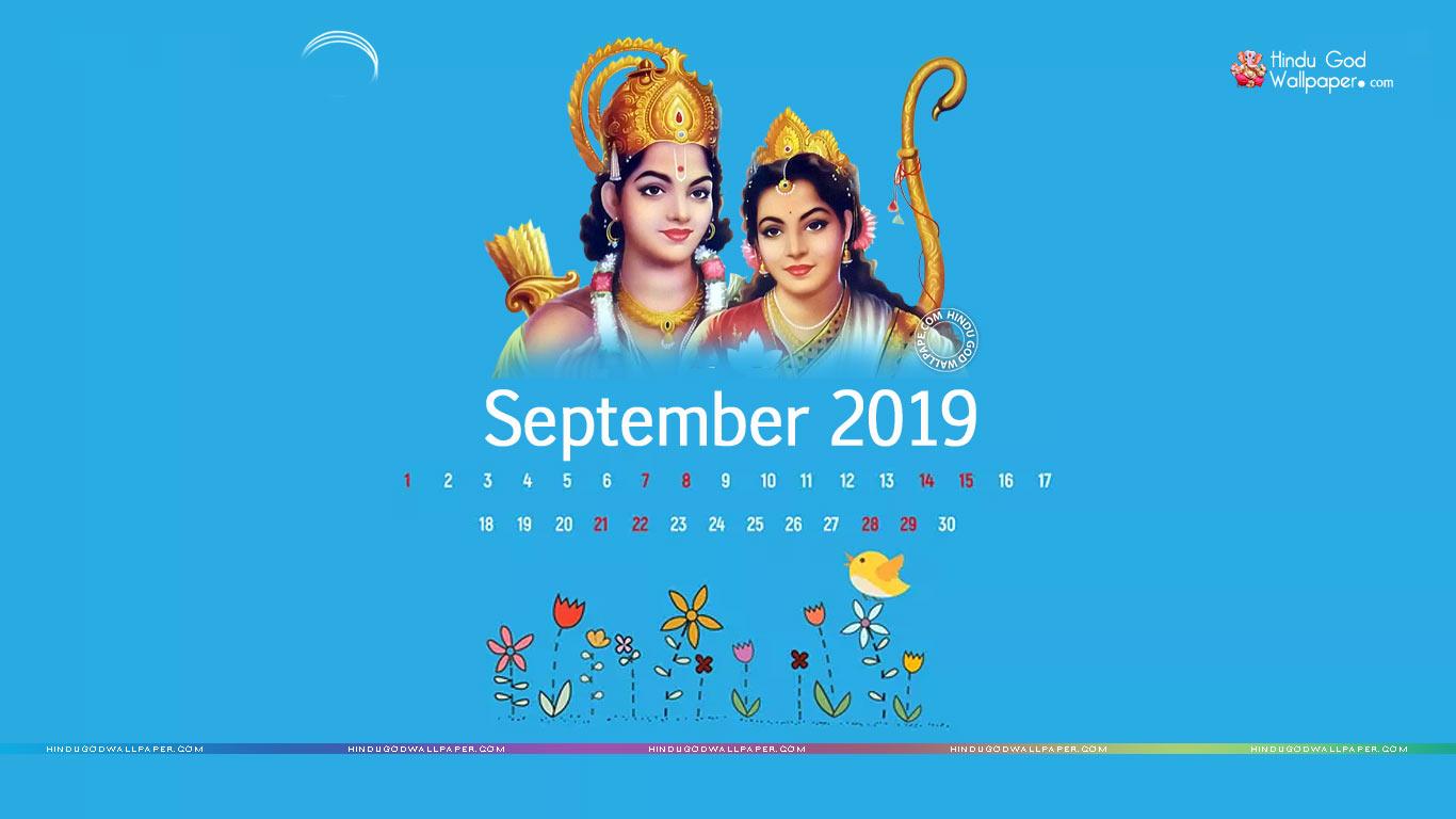 September 2019 Calendar Wallpapers for Desktop Backgrounds Free Download