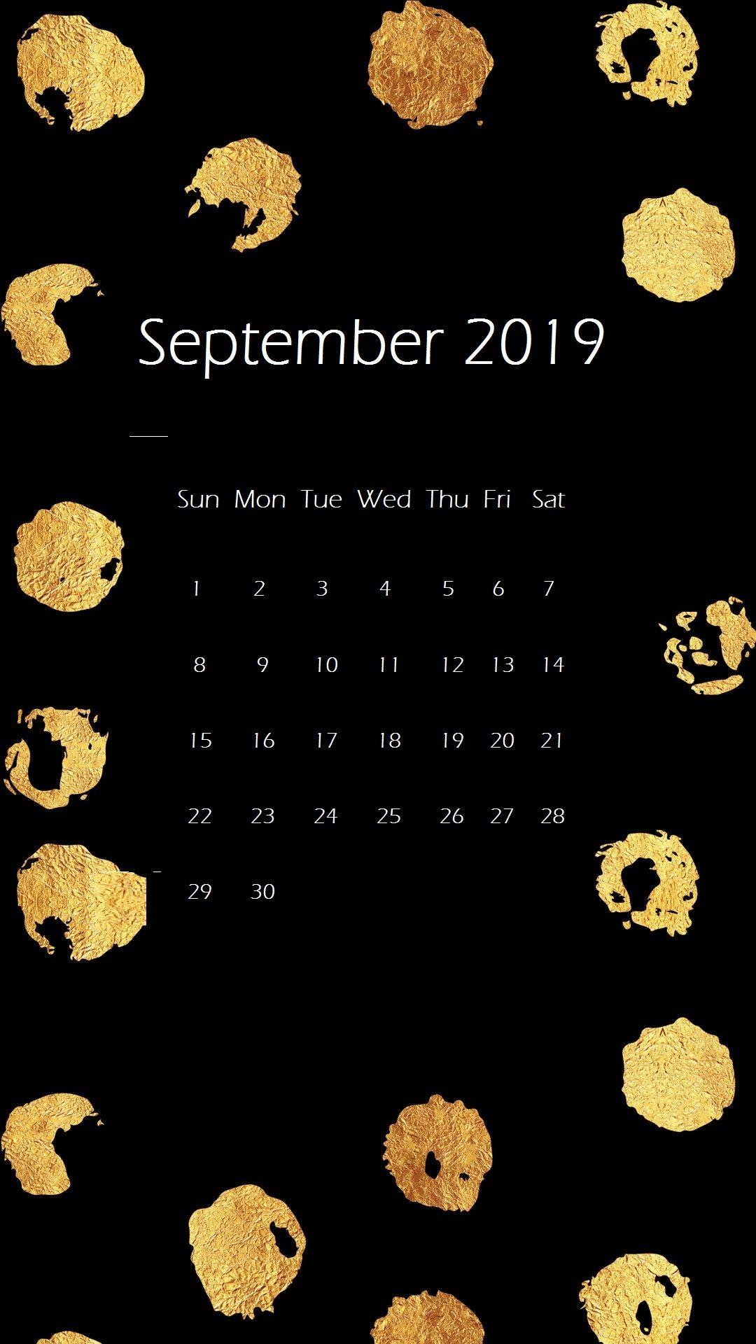 september 2019 iphone wallpapers calendar calendar 2019september 2019
