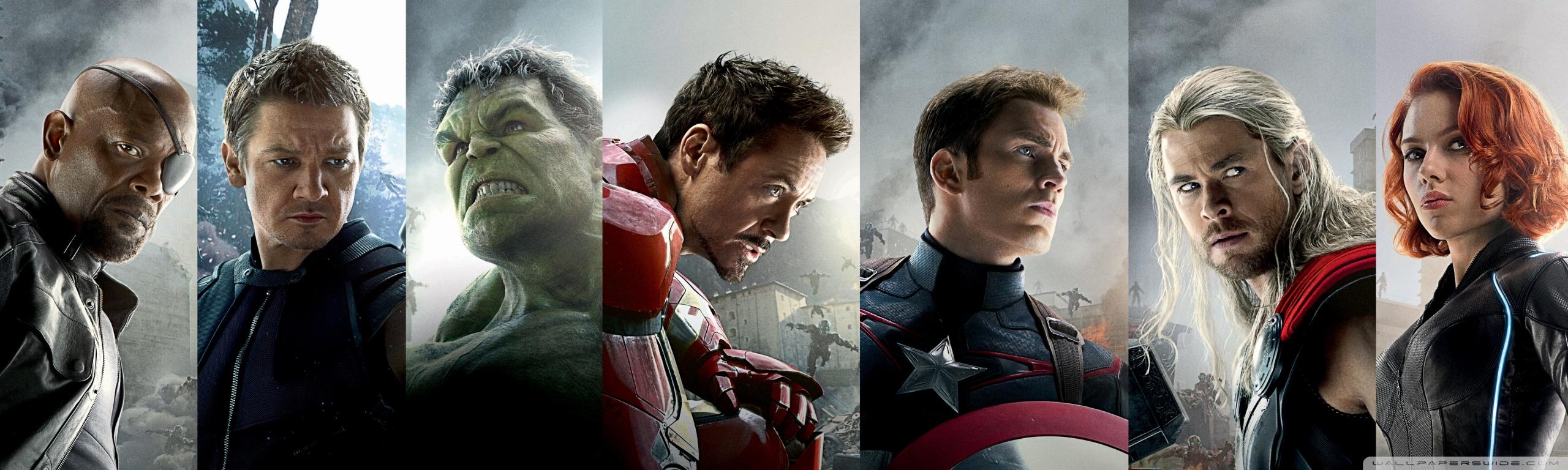The Avengers Age of Ultron Team ❤ 4K HD Desktop Wallpaper