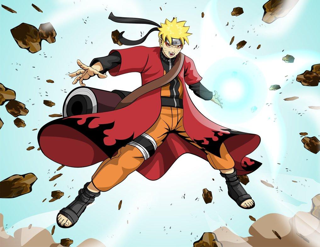 Naruto Uzumaki Sage Mode Wallpaper Desktop Background