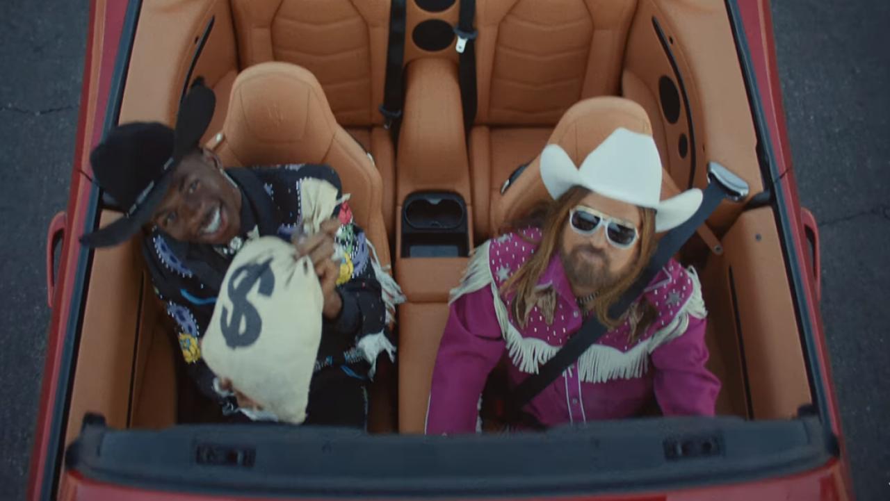 Lil Nas X & Billy Ray Cyrus drop video for 'Old Town Road' featuring