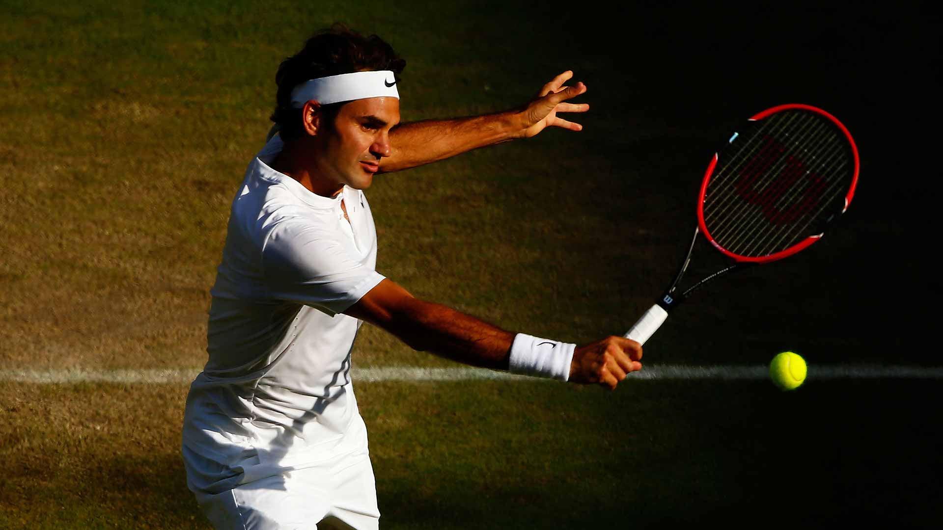 Wimbledon 2015 Monday2 Federer Bautista Agut Berdych Simon