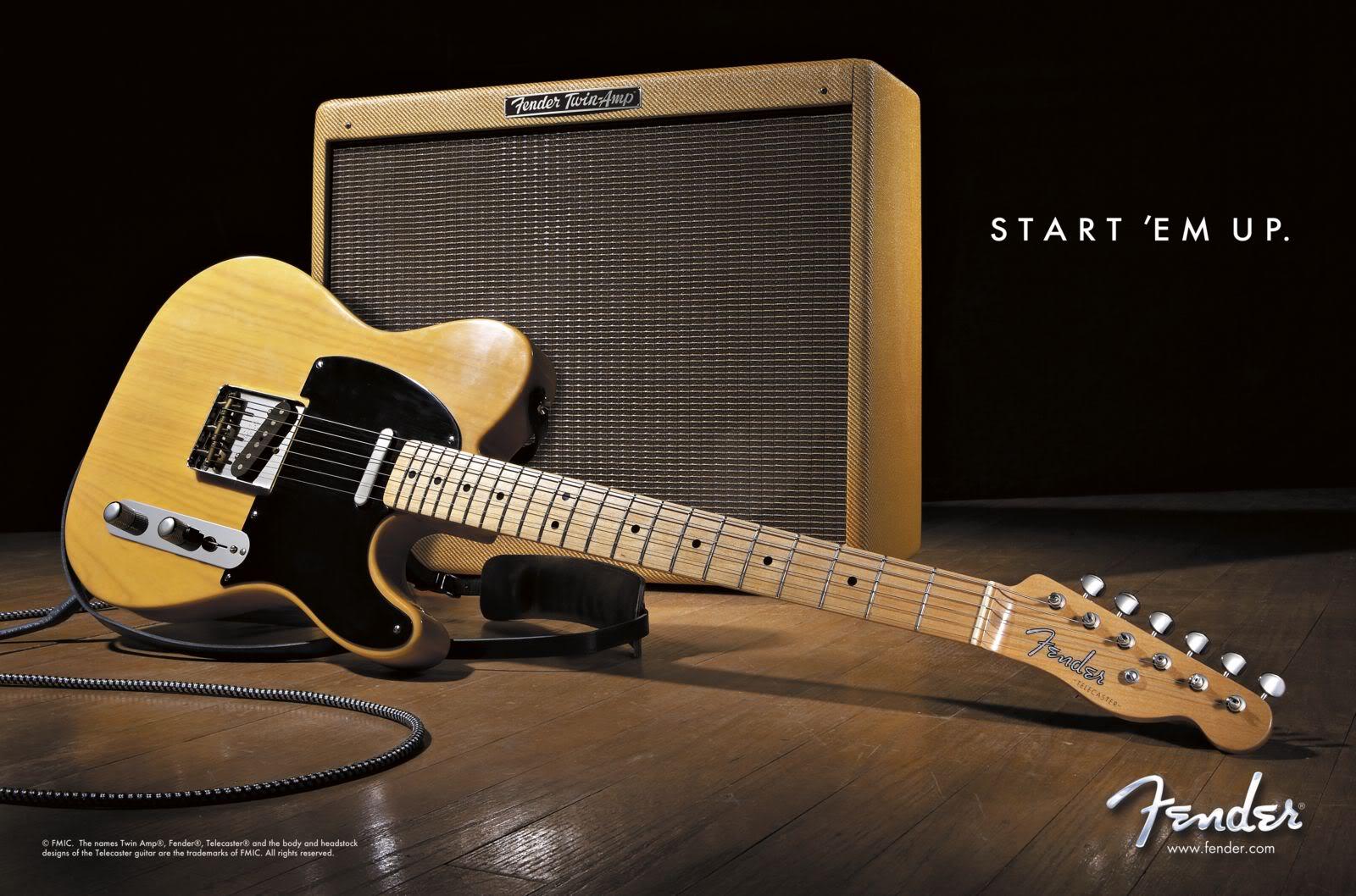 Fender Telecaster Wallpaper. Fender