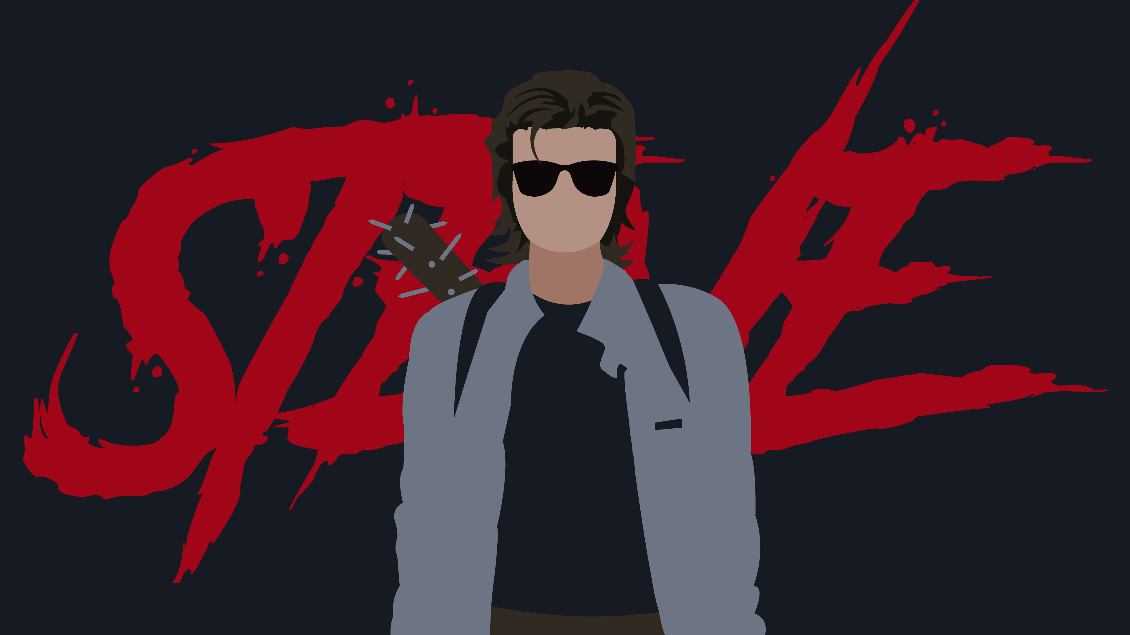 steve stranger things wallpaper 4k