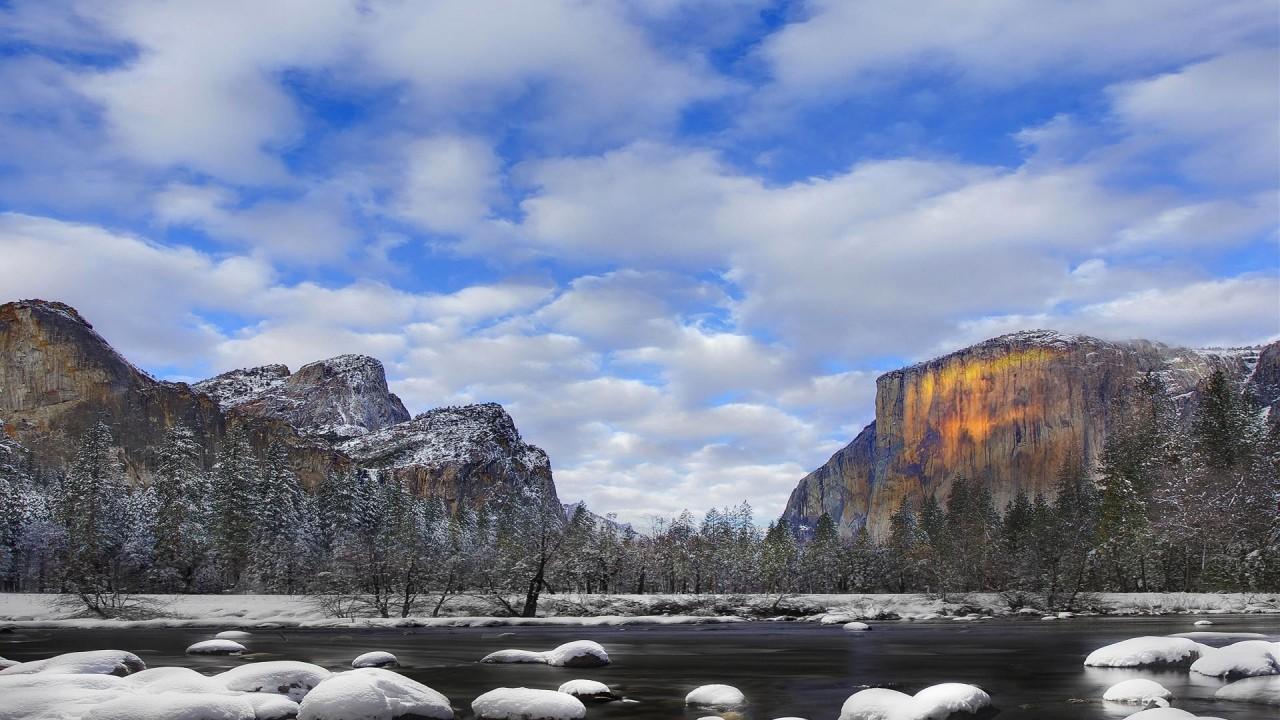 Yosemite National Park Winter wallpaper. Yosemite National Park Winter