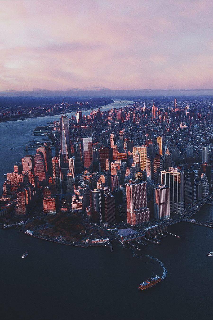 Sunrise in NYC by seandshoots. City wallpaper, Travel, New york