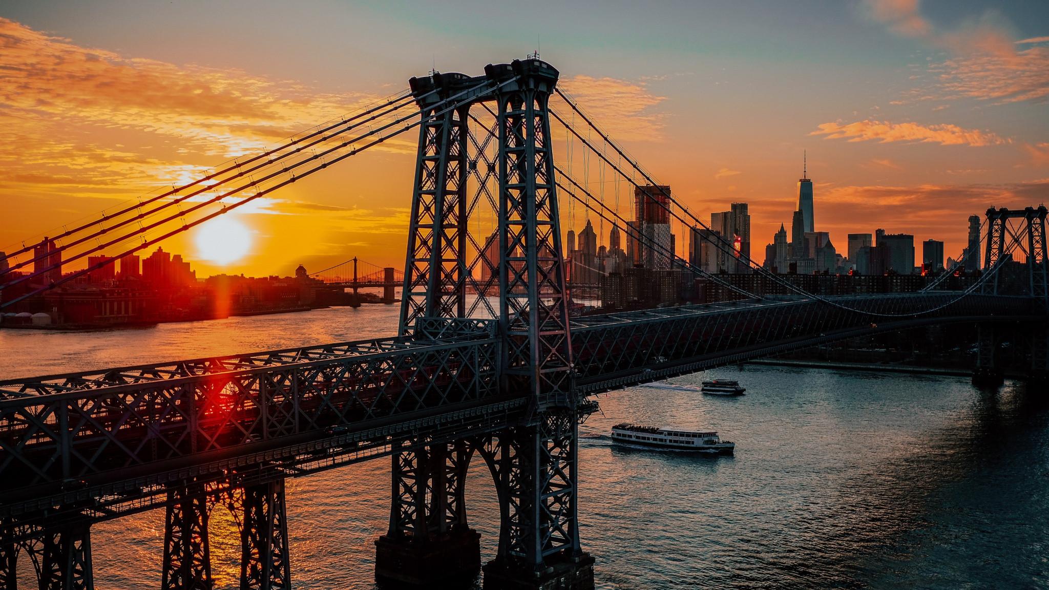 New York Sunrise Wallpapers Wallpaper Cave