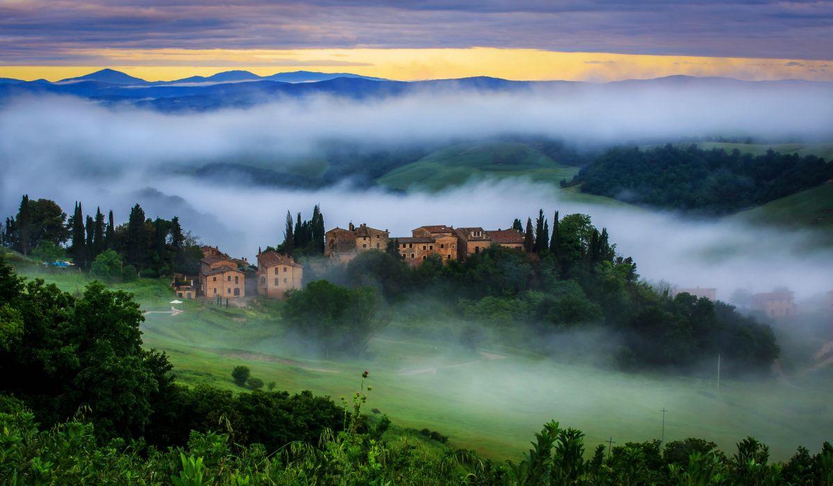 Tuscany toscana italy wallpaperx1196