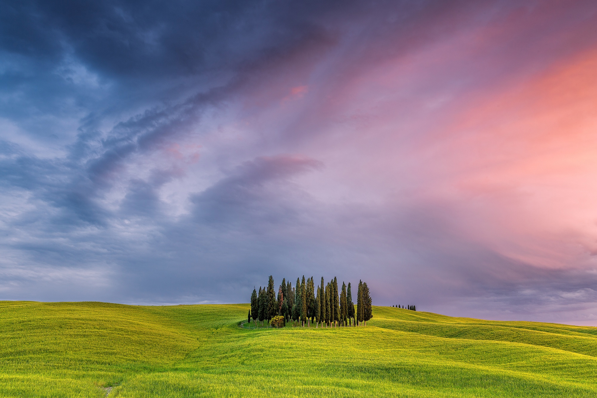Tuscany Field In Italy 1366x768 Resolution HD 4k Wallpaper