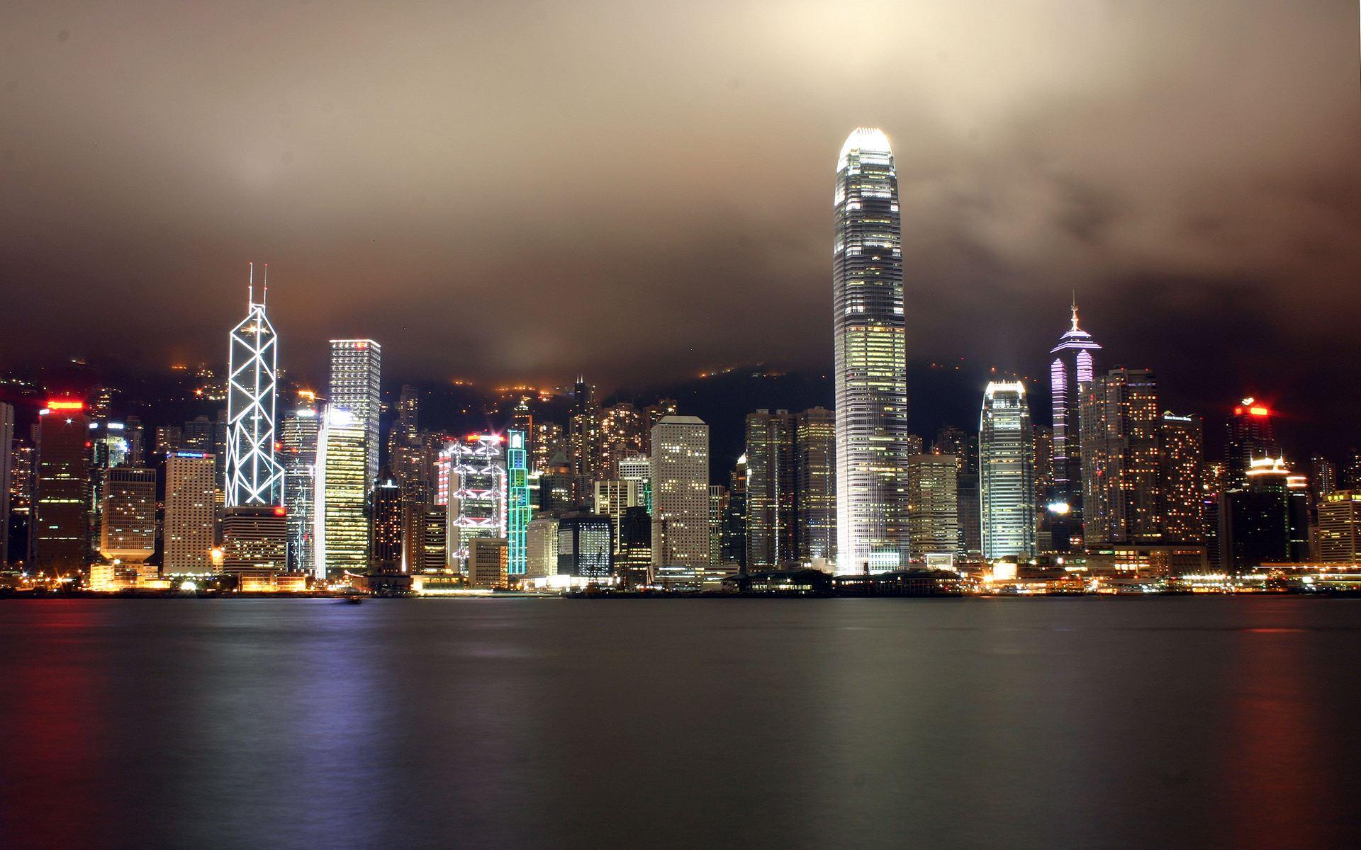 Hong Kong City HD wallpaper