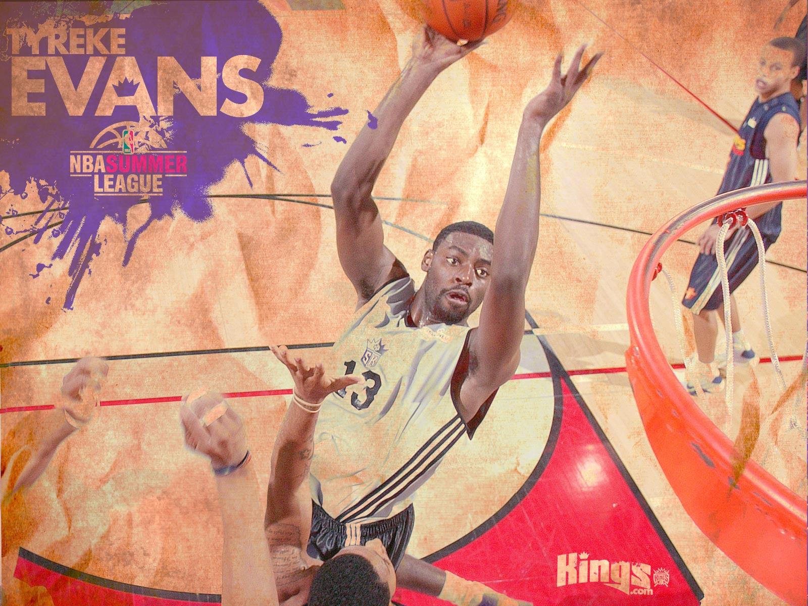 Tyreke Evans Kings Summer League Wallpaper. Basketball Wallpaper