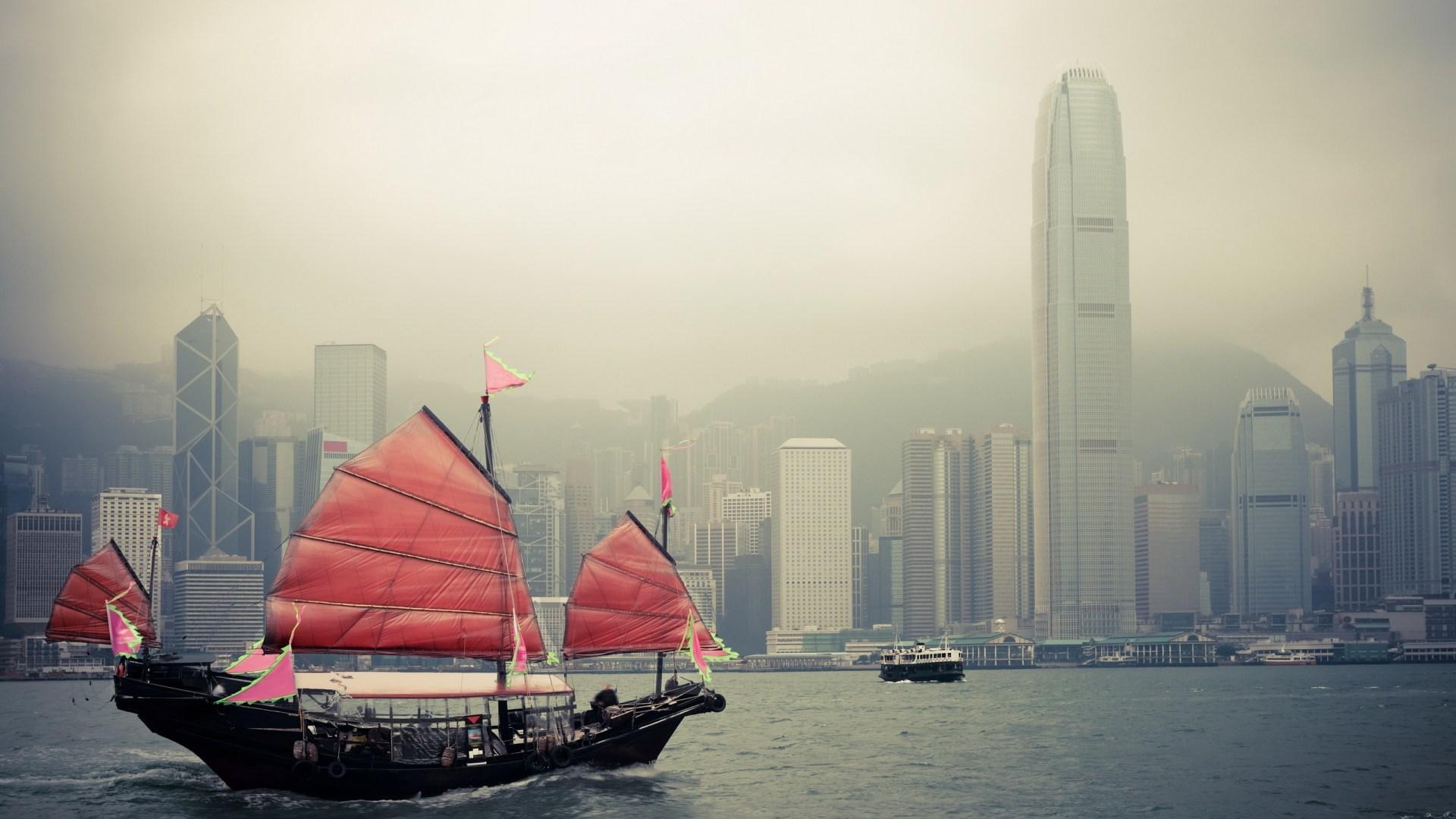 Hong Kong, Ship HD Wallpaper & Background • 16921 • Wallur