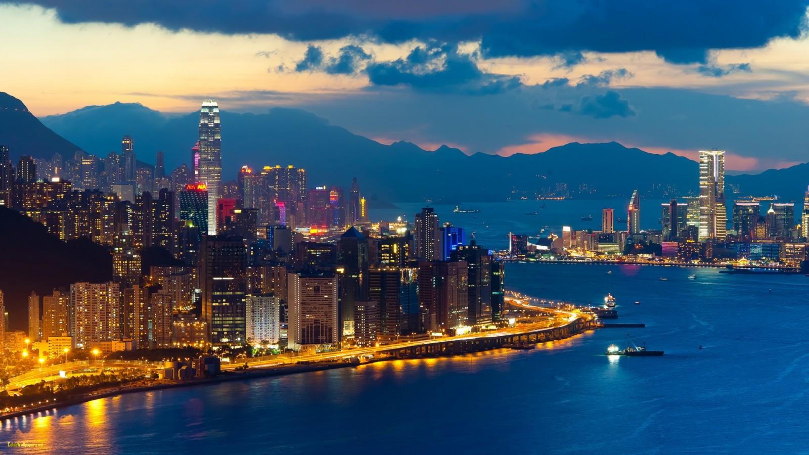 Back To 72 Hong Kong Nightscape Wallpaper Kong Windows 10