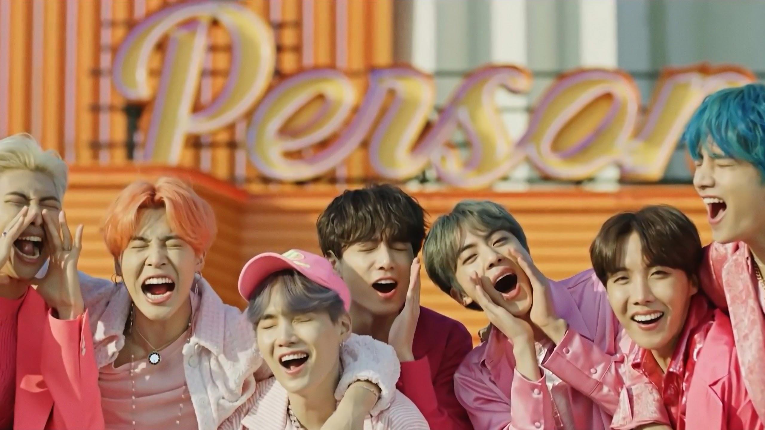 BTS, Boy With Luv, All Members, 4K, Wallpaper