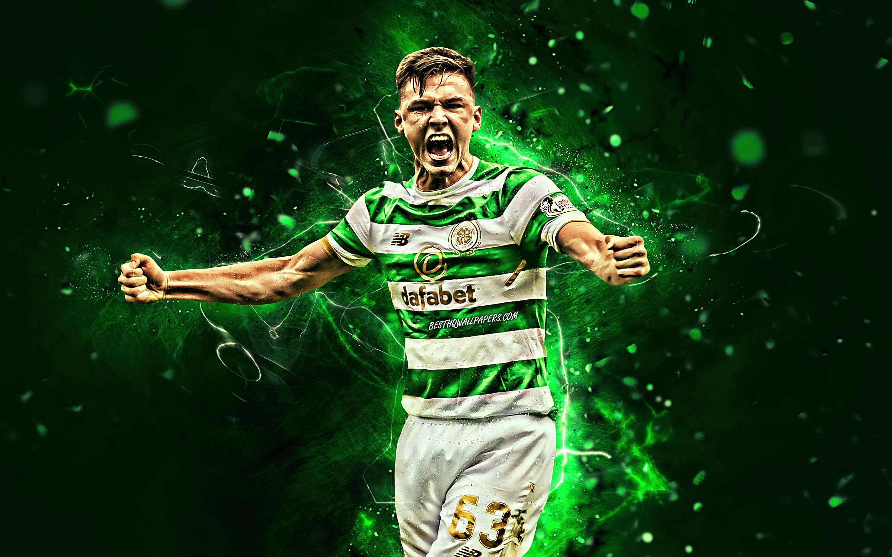 Download wallpaper Kieran Tierney, Scottish footballers, Celtic FC