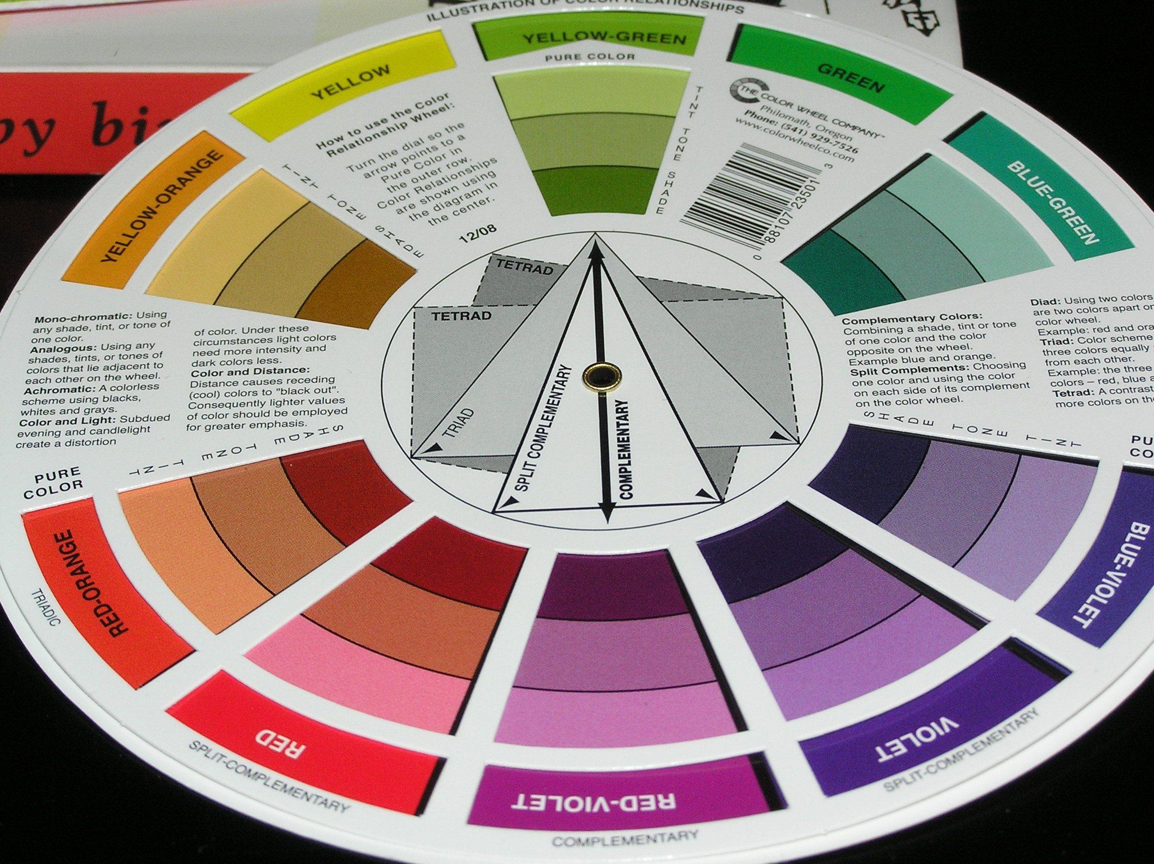 Color Wheel Scheme 34304 HD Wallpaper: 0x0
