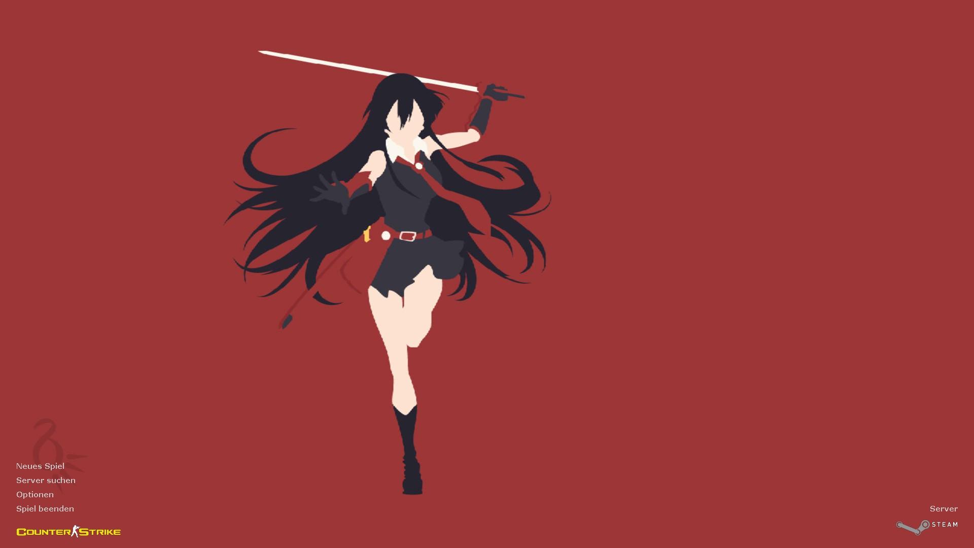 Anime (Akame Ga Kill!) Wallpaper. Counter Strike 1.6 GUI Mods