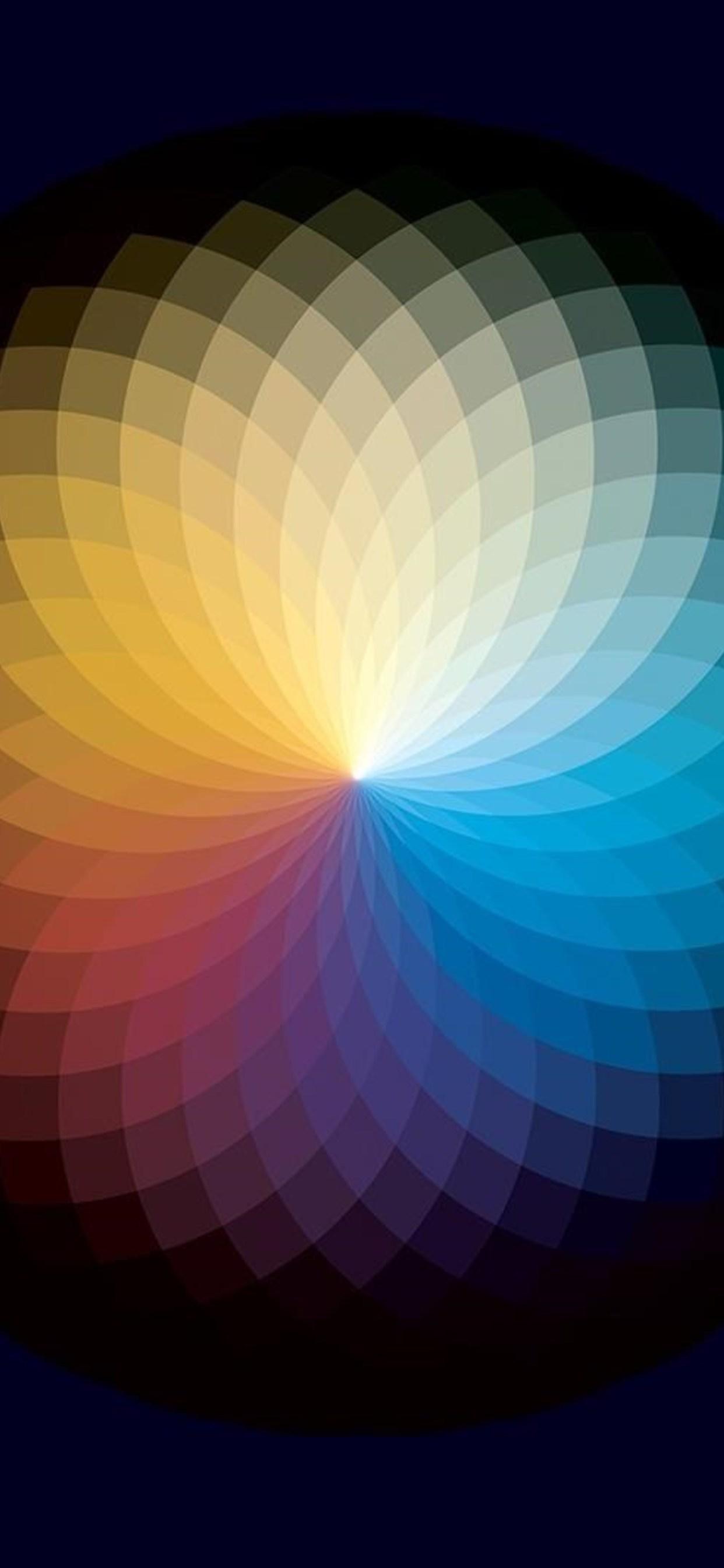 Color Wheel iPhone XS MAX HD 4k Wallpaper, Image