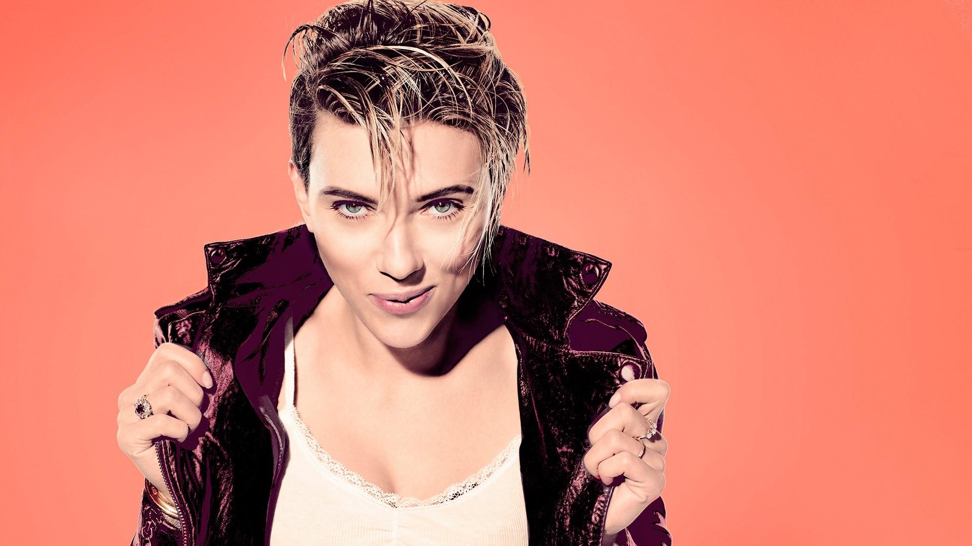 Scarlett Johansson disheveled Wallpaper Full HD