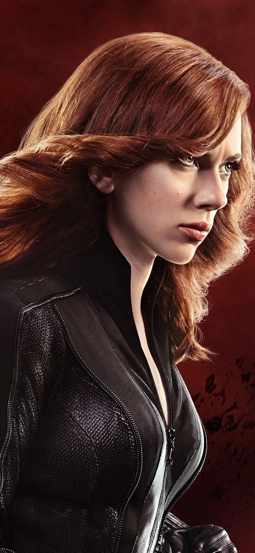 Wallpaper Black Widow, Scarlett Johansson in Captain America 3