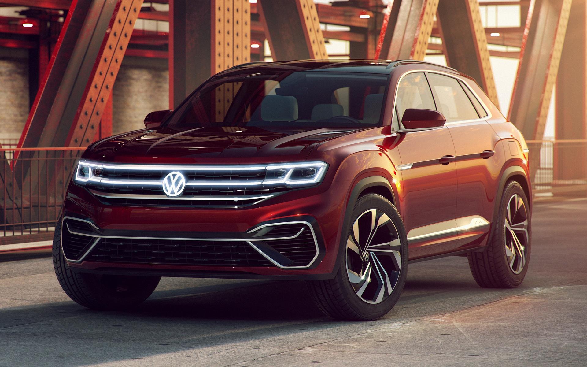 Volkswagen Atlas Cross Sport Concept and HD Image