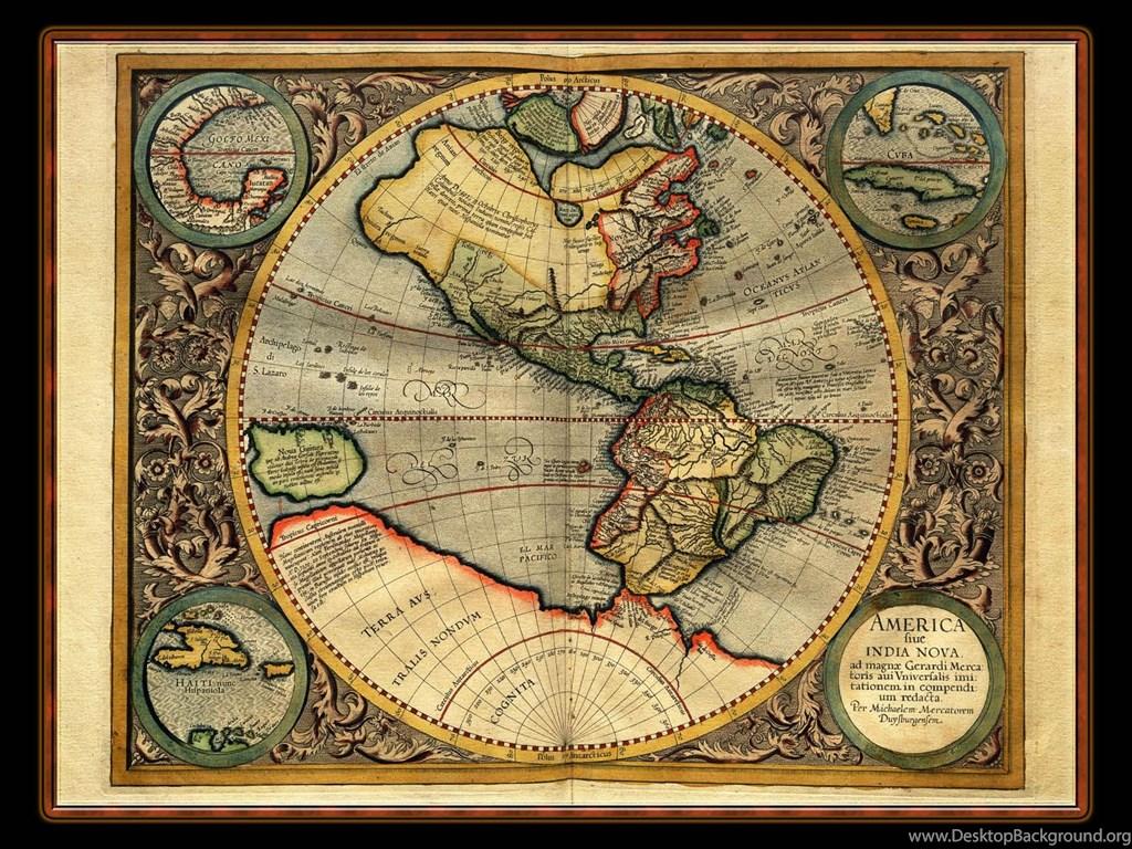 Map Wallpaper Illuminated Manuscript Atlas Of Maps For Desktop