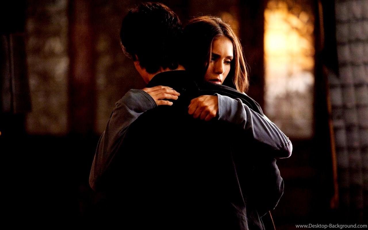 Damon And Elena ❤ Damon & Elena Wallpaper