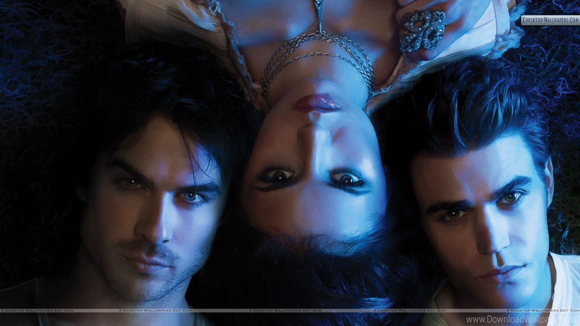Closeup, Damon, Elena, Face, Laying, Normal, Originals, Source