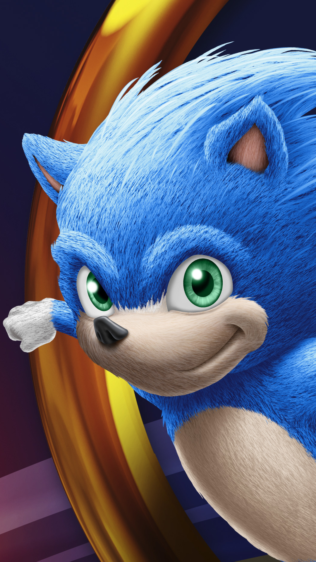 Movie Sonic The Hedgehog (2020) (1080x1920)